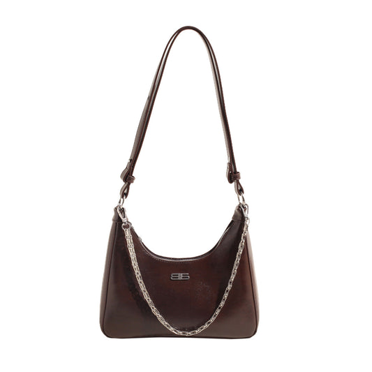 Women’s Vintage Chain Dumpling Bag – Crossbody/Shoulder Bag