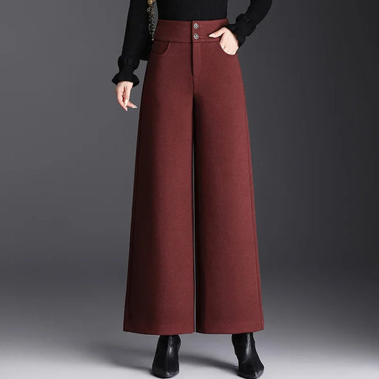 Women's Wool Trousers