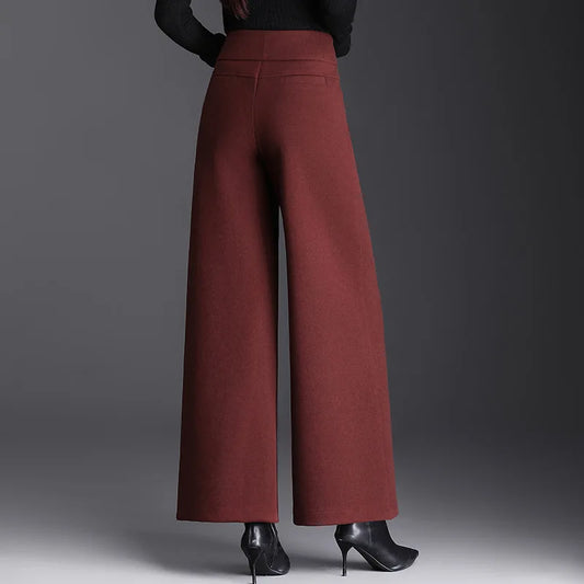 Women's Wool Trousers