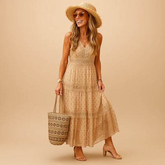 Women's Boho Ibiza Summer Dress